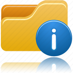 Info, folder icon - Download on Iconfinder on Iconfinder