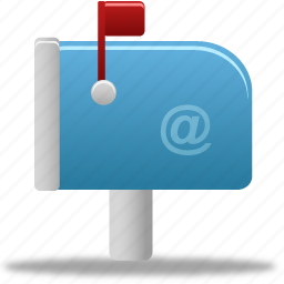 Mailbox, flag, email icon - Download on Iconfinder