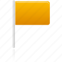 flag, yellow