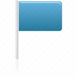 Blue, flag icon - Download on Iconfinder on Iconfinder