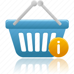 Basket, info, shopping, webshop, business, information, buy icon - Download on Iconfinder