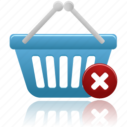 Basket, shopping, remove, buy, ecommerce, cart, delete icon - Download on Iconfinder