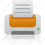 orange, printer, documents, print, document, paper 