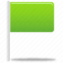 Flag, green icon - Download on Iconfinder on Iconfinder