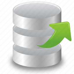 Data Database Extract Object Stock Storage Icon