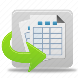 Tables, generate, text, paper, files, documents, report icon - Download on Iconfinder