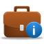 business, info, briefcase 