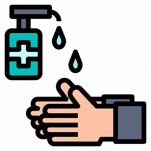 Clean, gel, hand, prevent, wash icon - Download on Iconfinder