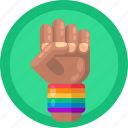 pride, lgbt, lesbian, gay, homosexual, wristband