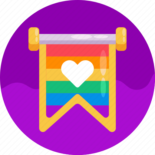 Pride, lgbt, lesbian, label, gay, homosexual icon - Download on Iconfinder