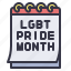 lgbt, pride, celebration, culture, calendar, month, holiday 