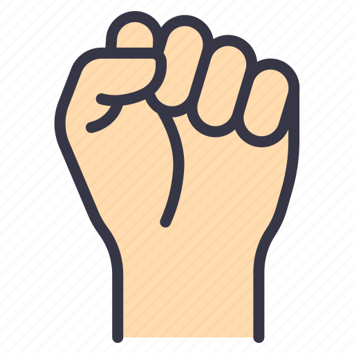 Lgbt, pride, celebration, culture, hand, fist, punch icon - Download on Iconfinder