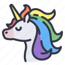 lgbt, pride, celebration, culture, unicorn, rainbow, creature 