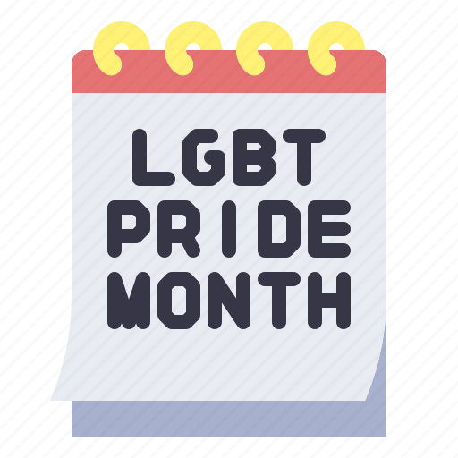 Lgbt, pride, celebration, calendar, month, events, holiday icon - Download on Iconfinder