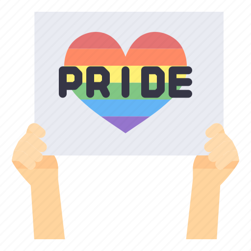 Lgbt, pride, celebration, holding, hands, heart, messages icon - Download on Iconfinder