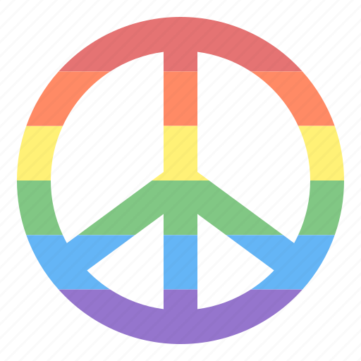 Lgbt, pride, celebration, culture, peace, peaceful icon - Download on Iconfinder