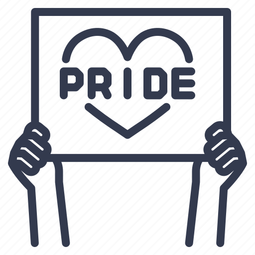 Lgbt, pride, events, holding, hands, heart, messages icon - Download on Iconfinder