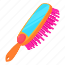 brush, cartoon, comb, fashion, hair, hairbrush, object