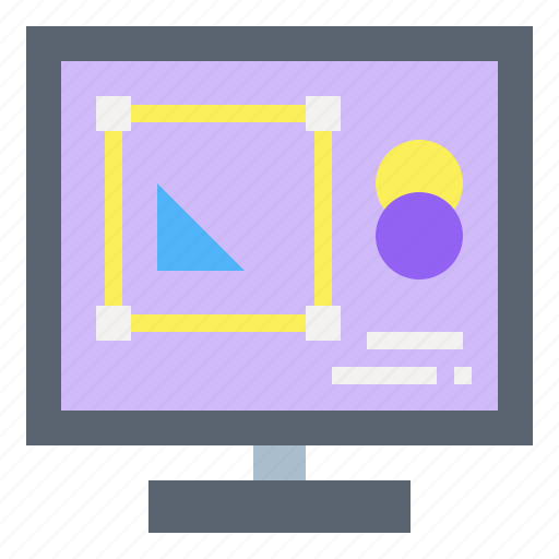 Create, design, graphic, monitor, programs icon - Download on Iconfinder
