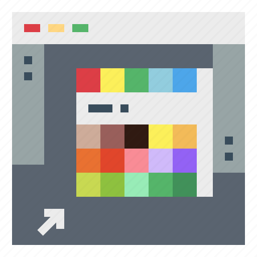 Colors, painter, palette, pantone icon - Download on Iconfinder