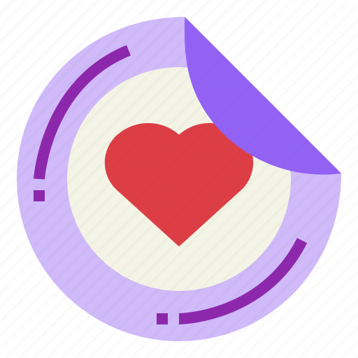 Design, heart, printer, sticker icon - Download on Iconfinder