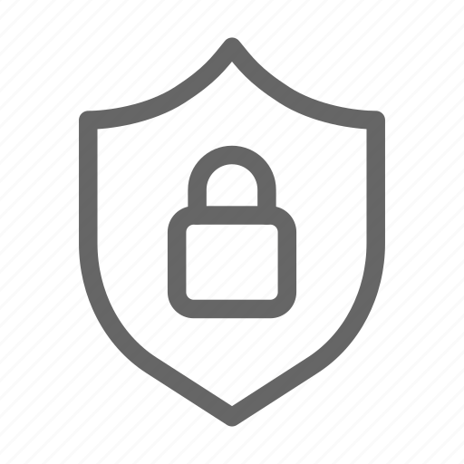 Privacy, shield, protection, lock, secure, safety icon - Download on Iconfinder