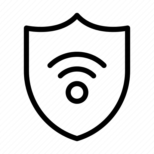 Badge, internet, security, shield, wireless icon - Download on Iconfinder
