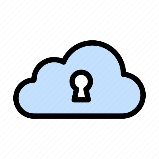 Cloud, lock, protection, security, server icon - Download on Iconfinder