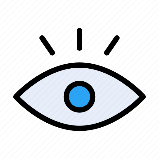 Eye, look, seen, view, visible icon - Download on Iconfinder