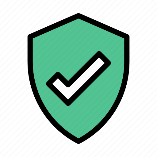 Check, complete, protection, security, shield icon - Download on Iconfinder