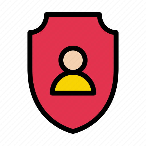 Profile, protection, secure, shield, user icon - Download on Iconfinder