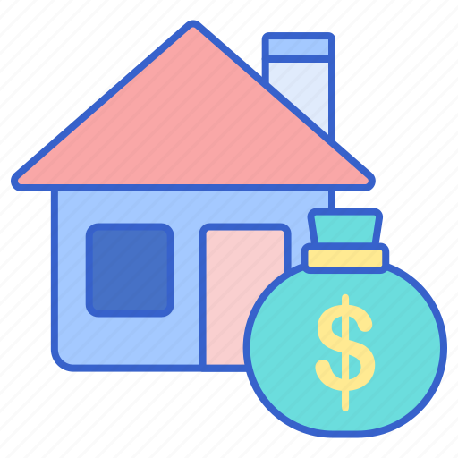 Asset, house, money, real estate icon - Download on Iconfinder