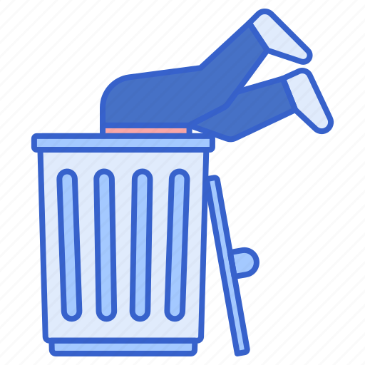 Diving, dumpster, evidence, garbage icon - Download on Iconfinder