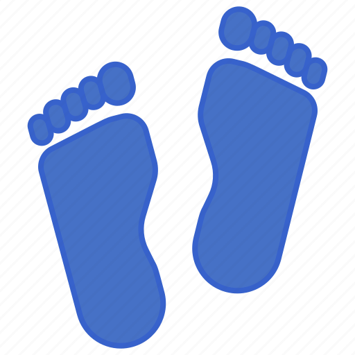 Evidence, foot, footprint, track icon - Download on Iconfinder