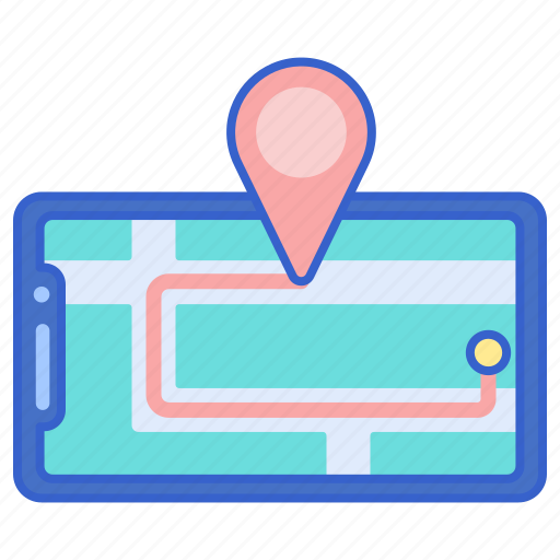 Gps, location, map, tracking icon - Download on Iconfinder