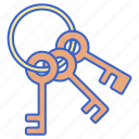 key, keychain, keyring, keys