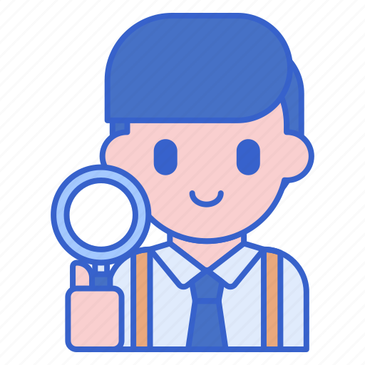 Assistant, detective, man, pi icon - Download on Iconfinder