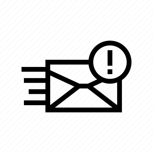 Mail, spam, alert, virus, malware, problem, send icon - Download on Iconfinder