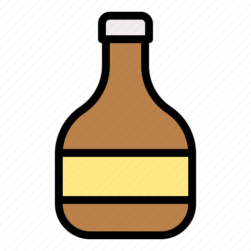 Barbeque saucel, bottle, condiment, sauce icon - Download on Iconfinder