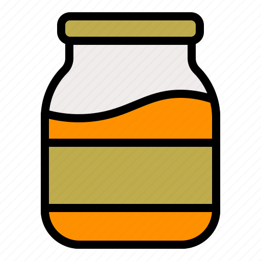 Bottle, glass, jam, jar, sauce icon - Download on Iconfinder