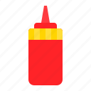 condiment, container, food, processed, sauce, sauce bottle, squeeze bottle