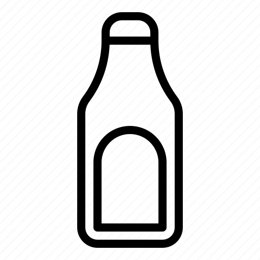 Bottle, container, food, ketchup, salad dressing, sauce icon - Download on Iconfinder