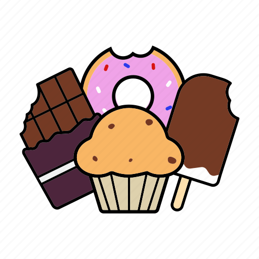 Baking, confection, dessert, pastry, sugariness, sweetness, sweets icon - Download on Iconfinder