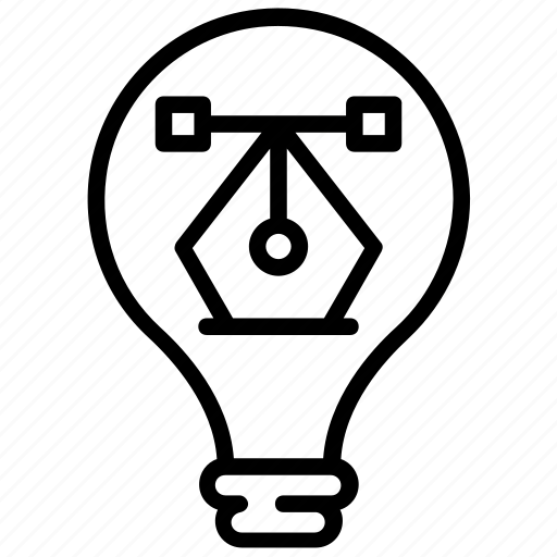 Bulb, design idea, idea, light bulb, product design icon - Download on Iconfinder