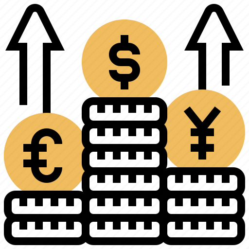 Currency, investment, profit, revenue, trade icon - Download on Iconfinder
