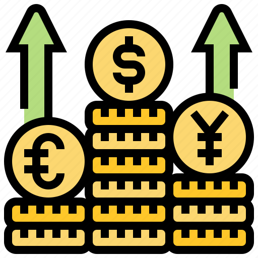 Currency, investment, profit, revenue, trade icon - Download on Iconfinder