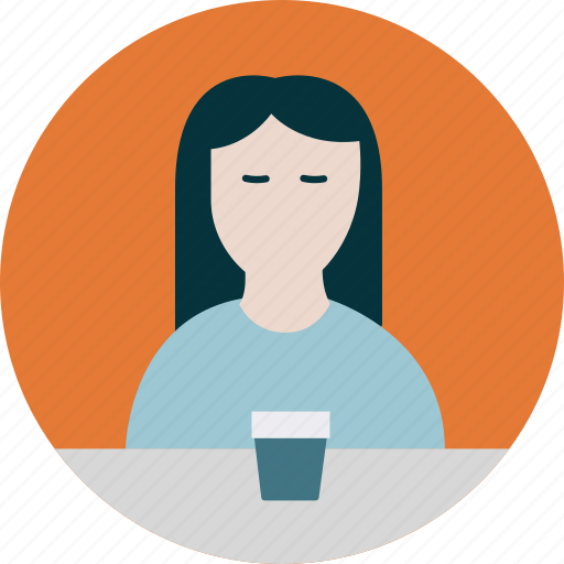 Consumer, drink, test, user, woman icon - Download on Iconfinder