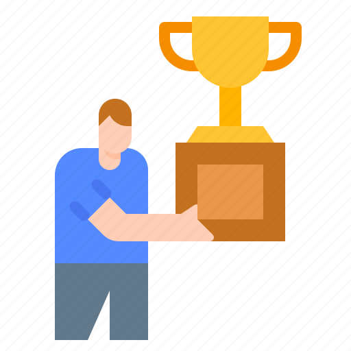 Challenge, goal, man, new, trophy icon - Download on Iconfinder