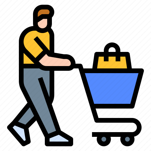 Cart, mall, relax, relaxing, shopping icon - Download on Iconfinder