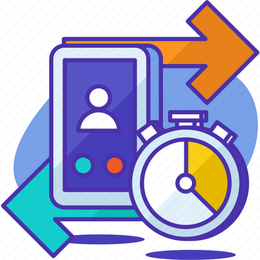 Calls, manage, managemet, phone, productivity, time icon - Download on Iconfinder